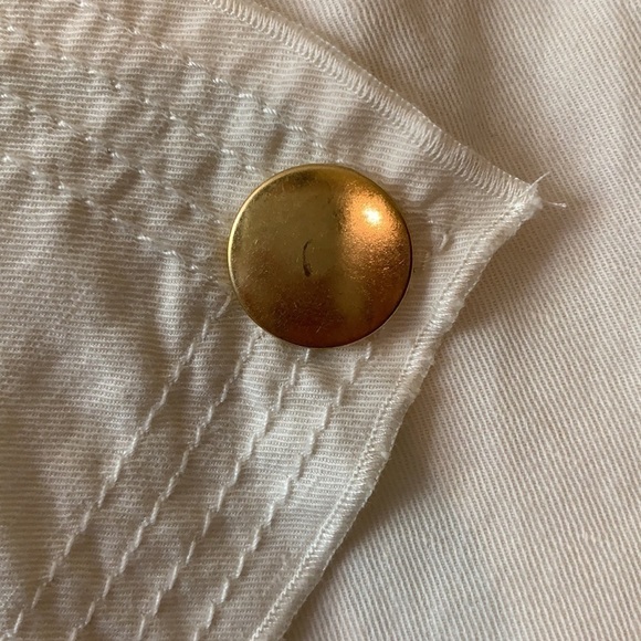 Linen Chaus Jacket with Ruffle Lapels - Picture 7 of 8